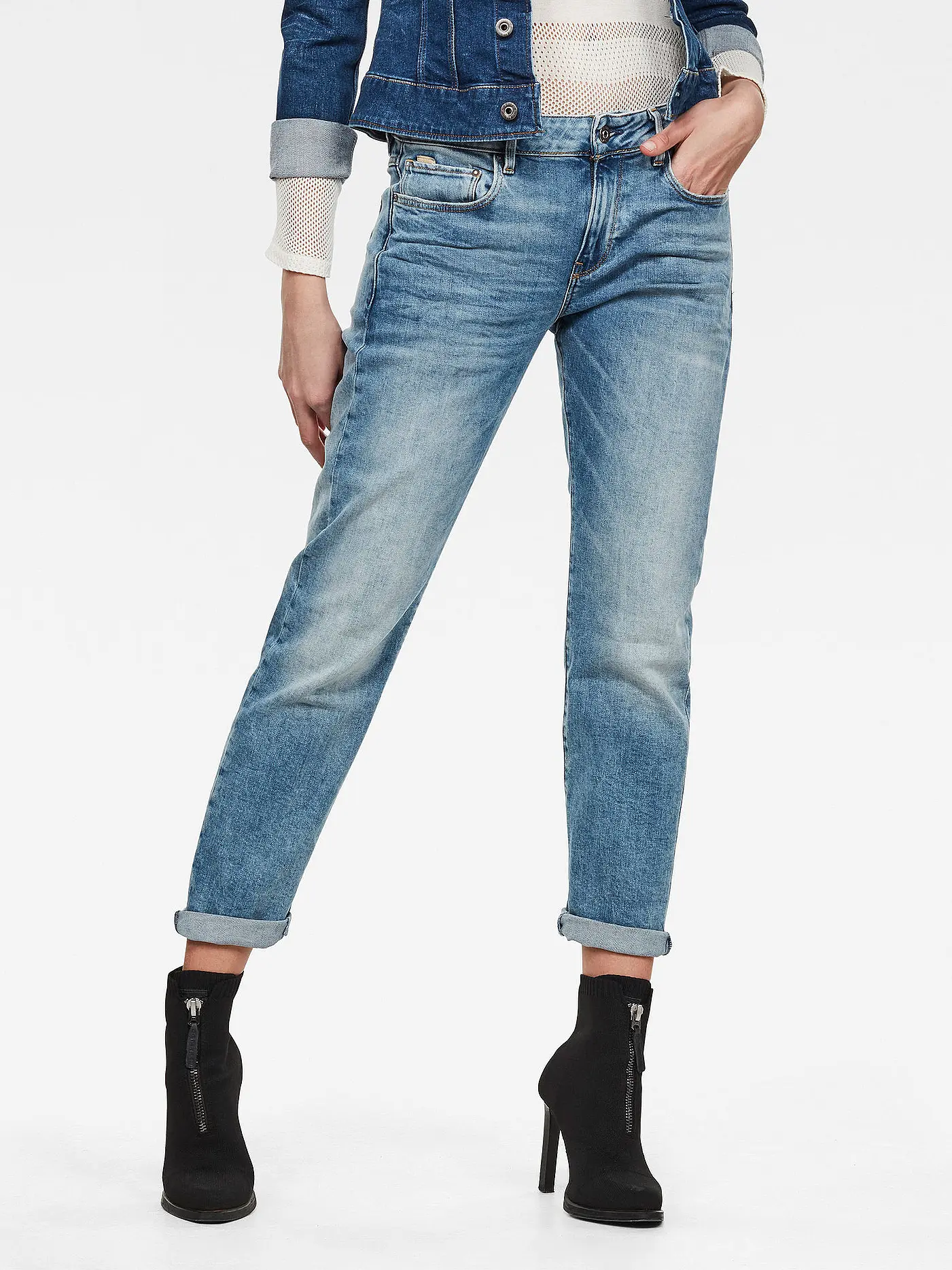 G-STAR RAW | Jeans Boyfriend Fit " Kate " | blau